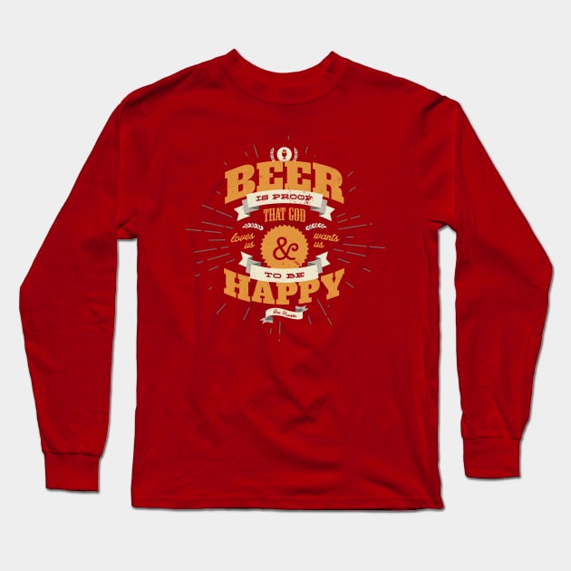 BEER Long Sleeve T-Shirt by snevi